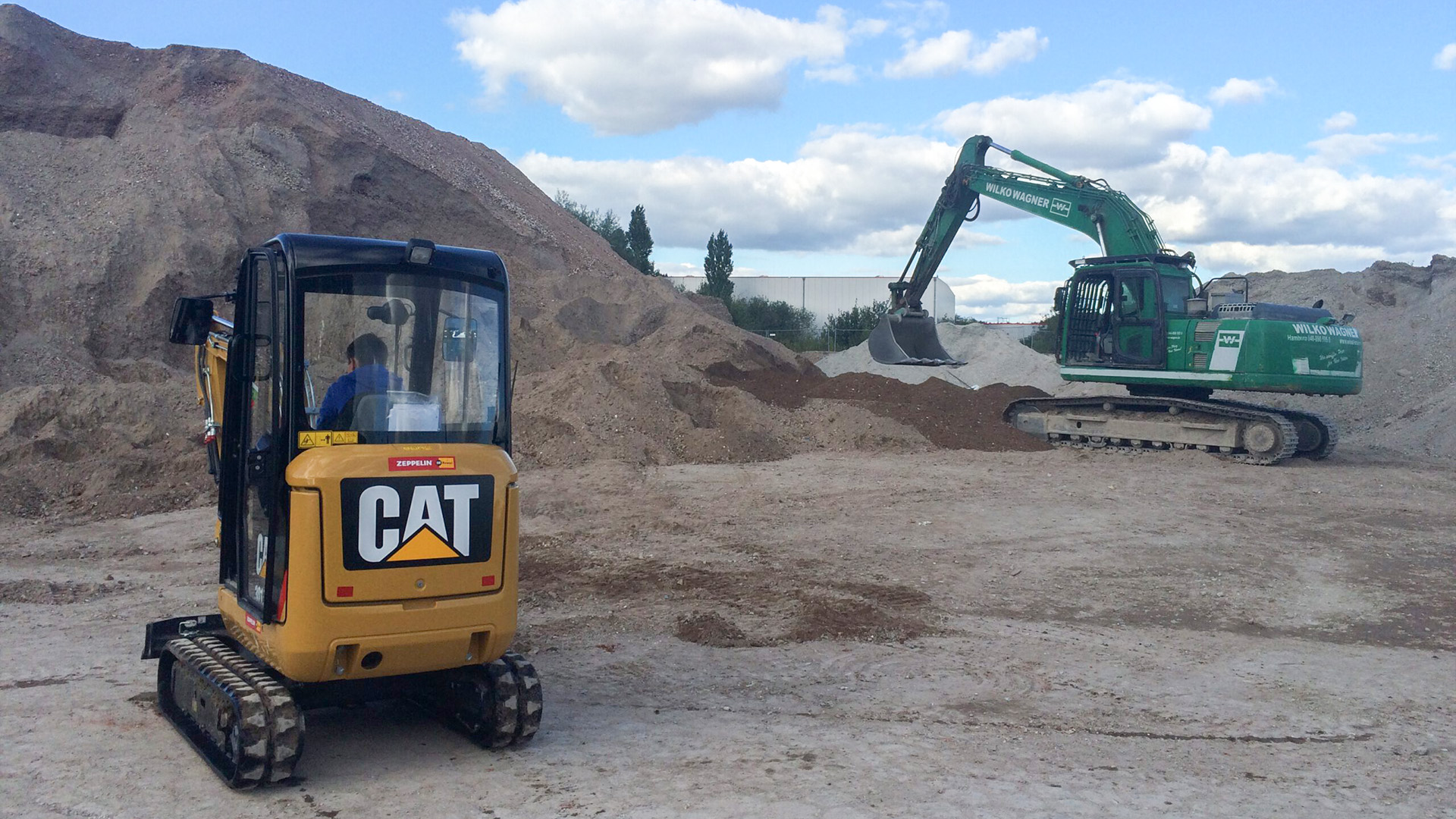 Baggern für Kids Hamburg