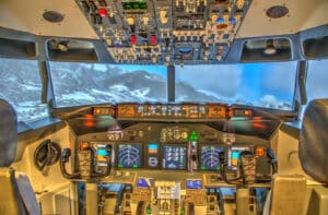 Boeing 737 Flugsimulator mit Video in Schweinfurt (VIP)