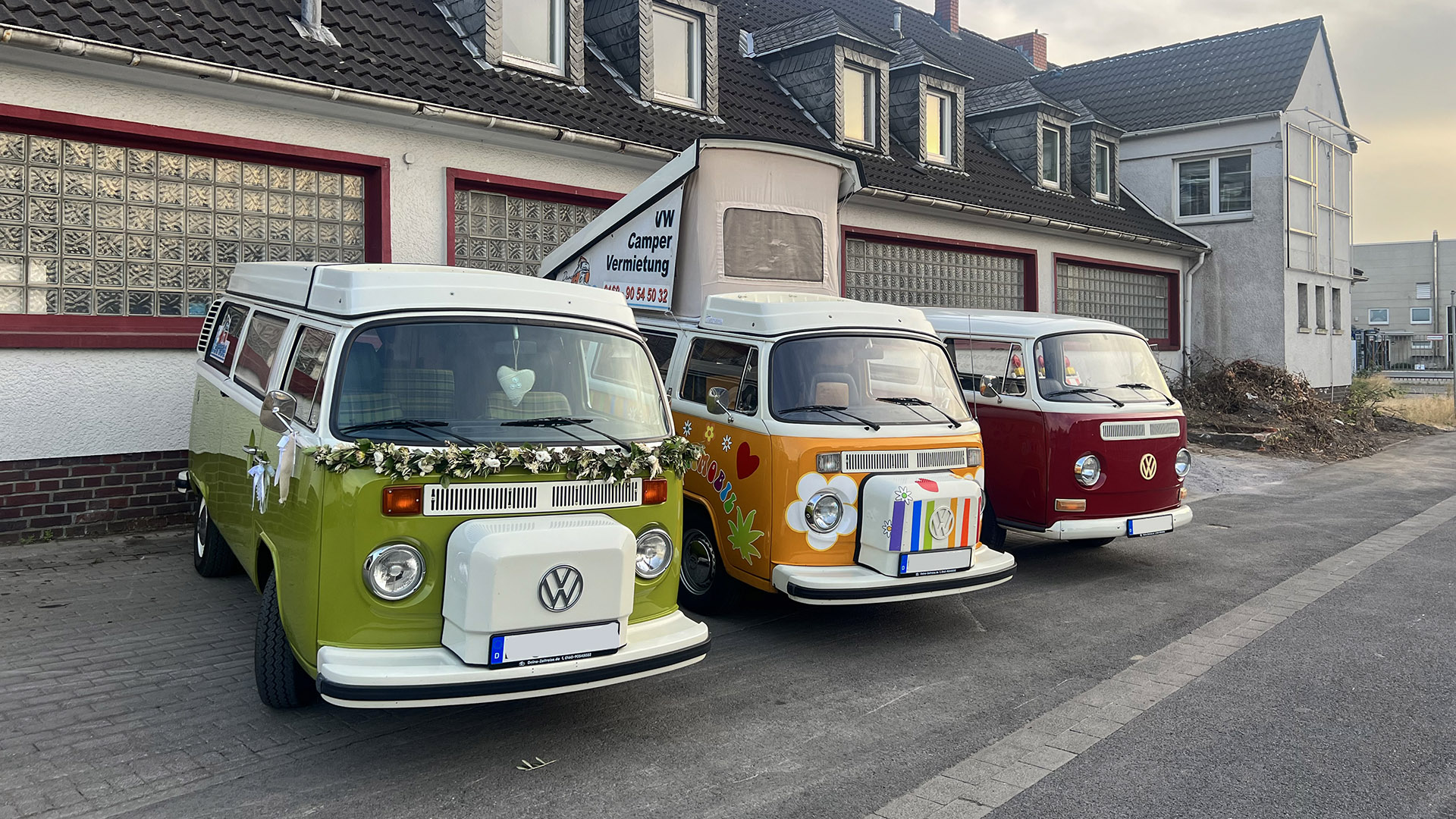 Bulli mieten Bochum für 8 Personen (3 Std.)