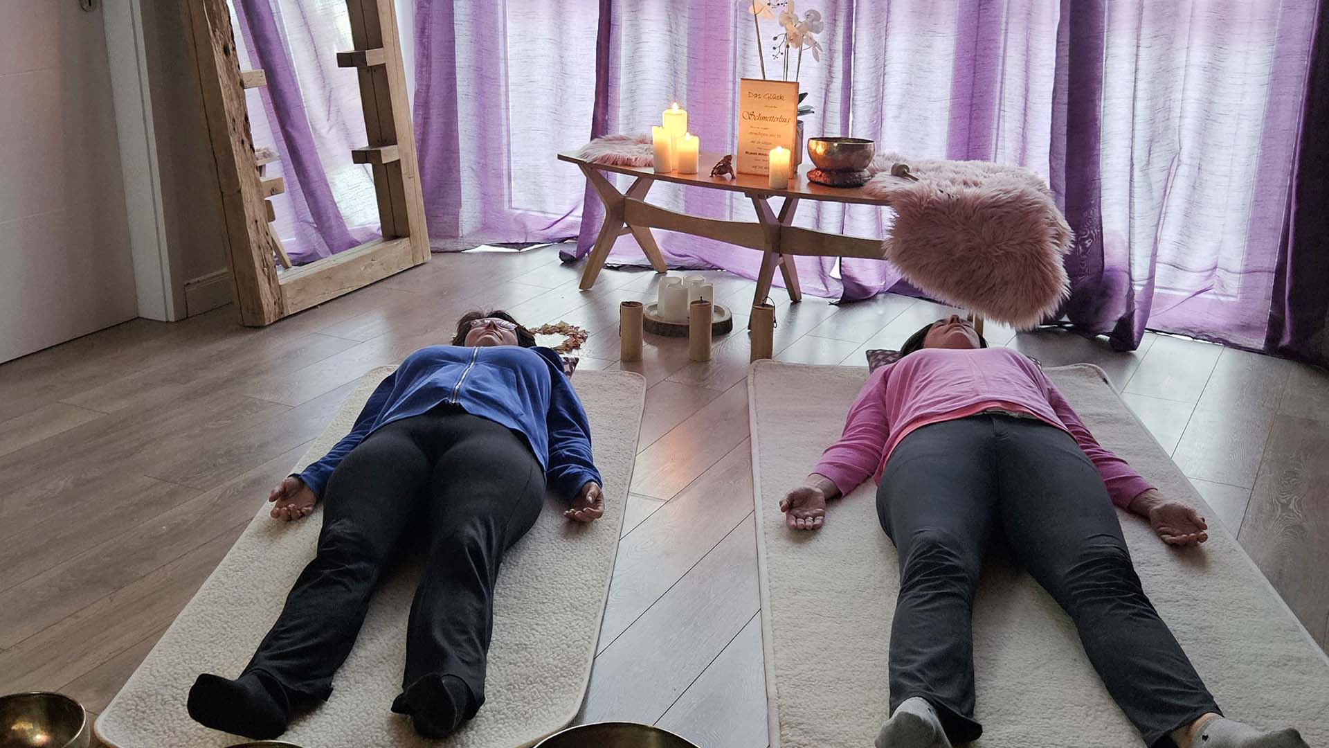 Candle Light Klangyoga für 2 Seck (Privatstunde)