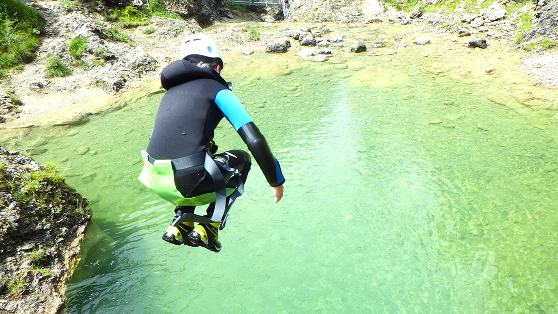 Canyoning-Einsteigertour Steeg (halbtags)