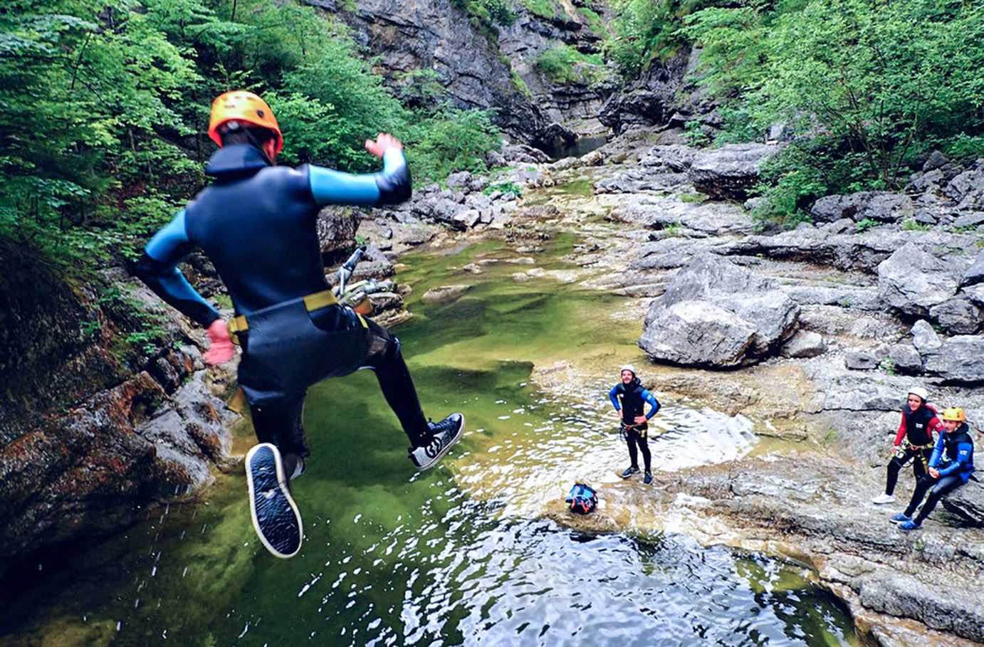 Canyoning auf der Salzach für Fortgeschrittene (8 Std.)