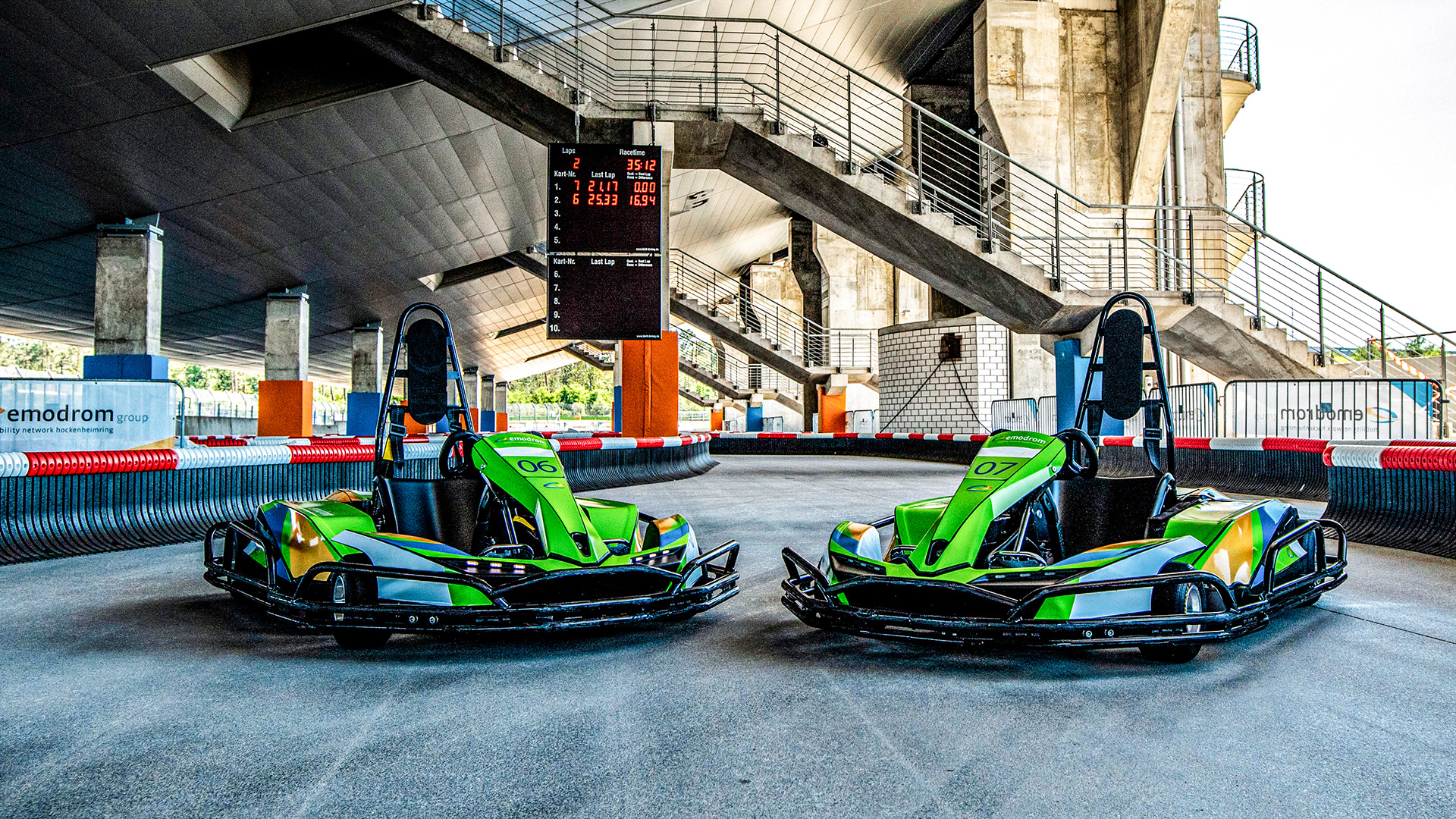 E-Kart fahren am Hockenheimring