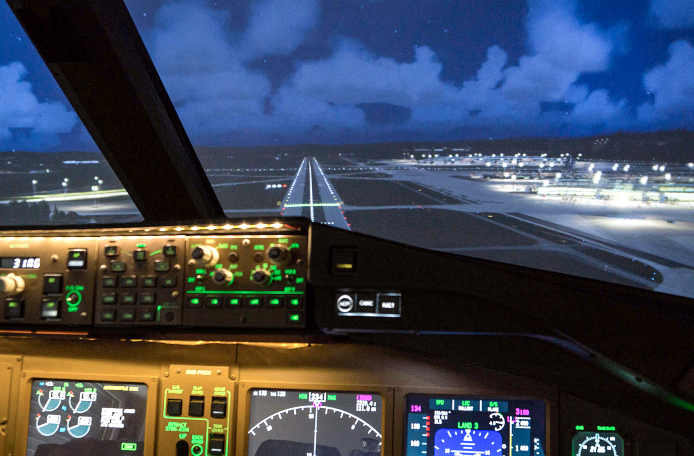 Flugsimulator Boeing 777 in Zürich (60 Min)