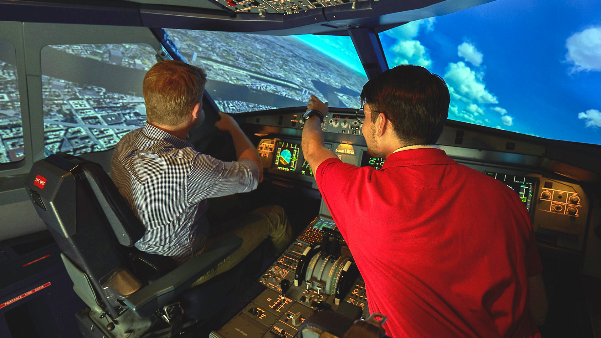 Flugsimulator Nürnberg (A320 - Economy kurz)