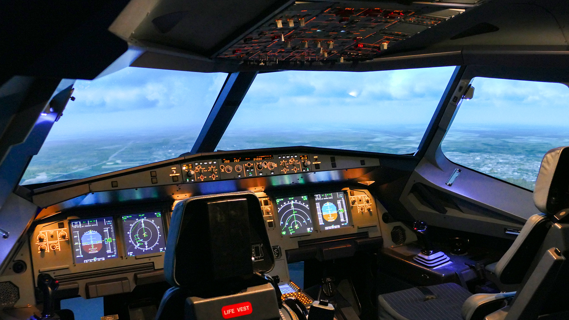 Flugsimulator Nürnberg (A320 - Economy)