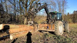 Forst Traktor fahren Kulmbach