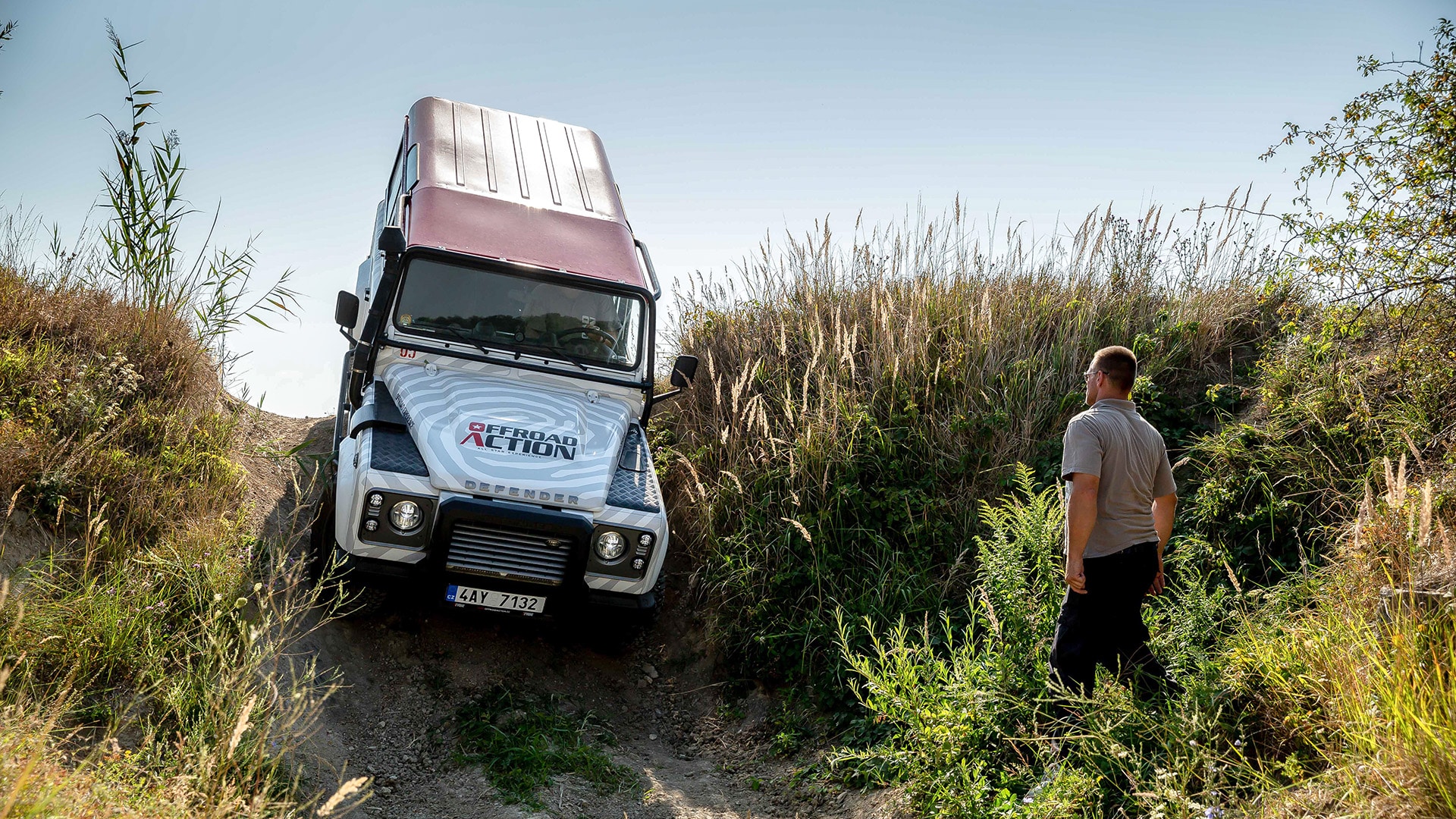 Geländewagen Land Rover fahren Prag (1 Std.)