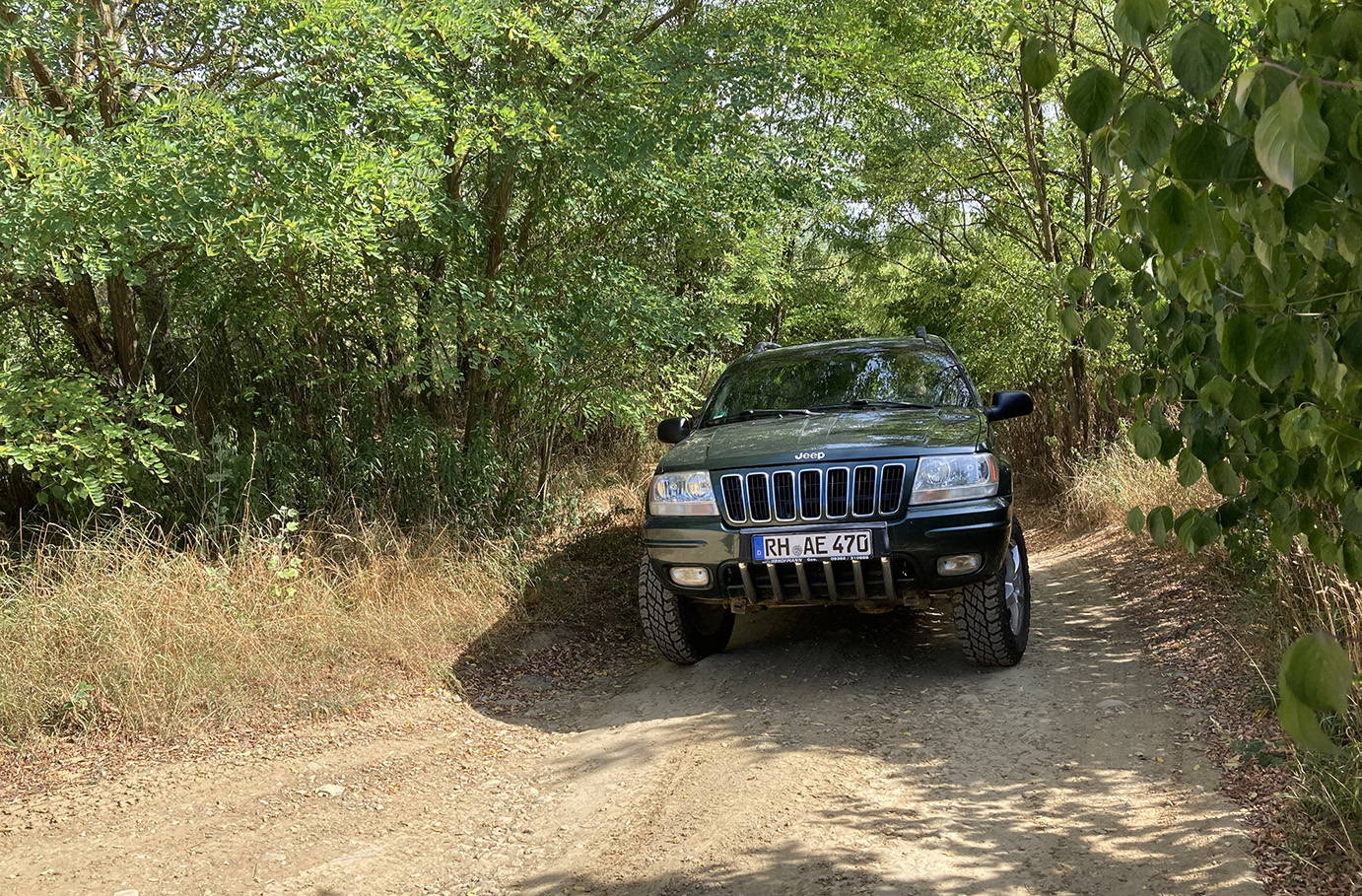 Geländewagen offroad fahren (Jeep Cherokee Grand) Großmehring