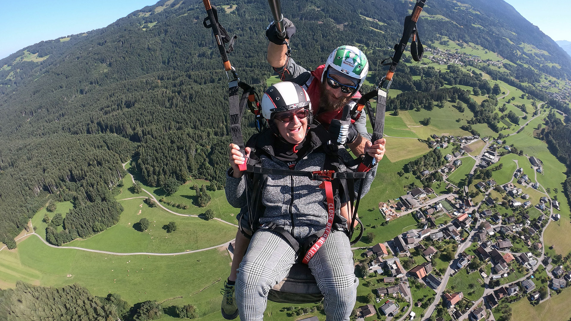 Gleitschirm Tandemflug Tschagguns