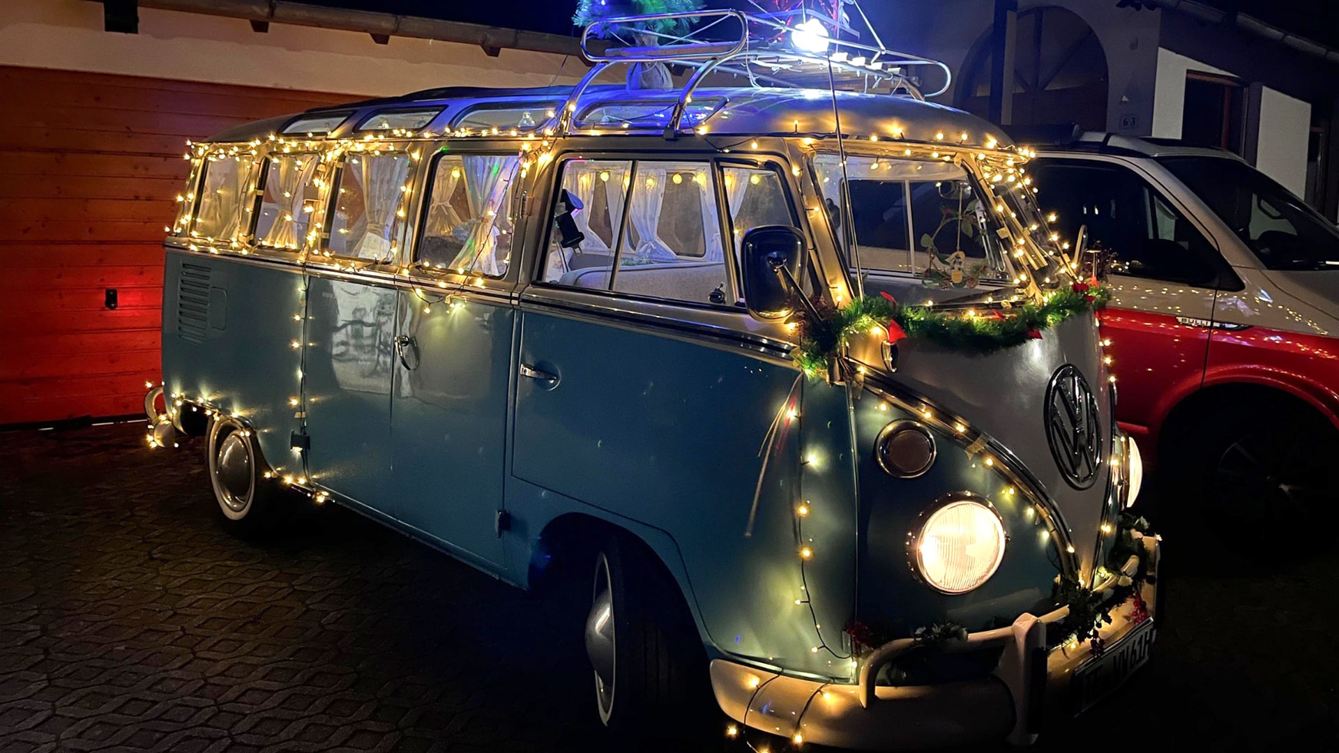 Glühwein-Fahrt VW Bulli Münster