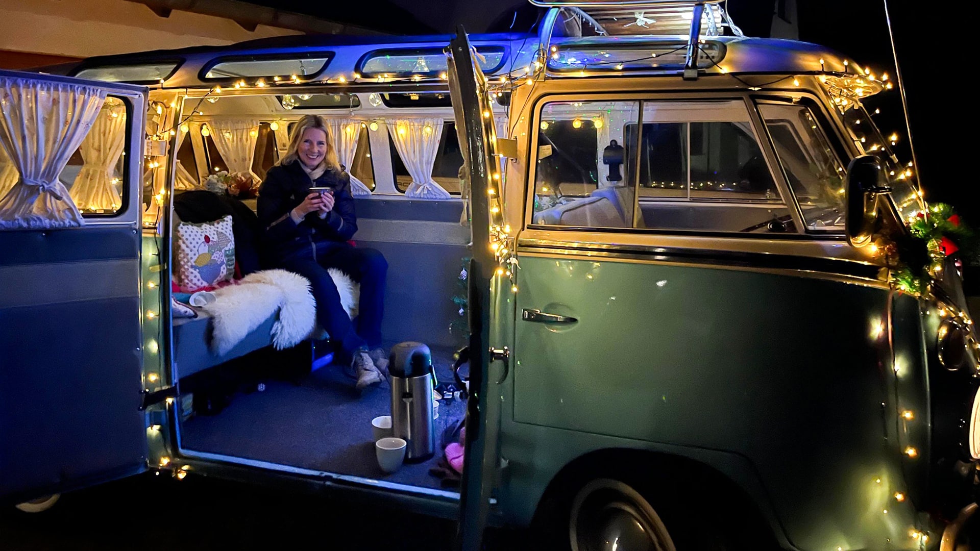 Glühwein-Fahrt VW Bulli Tecklenburg