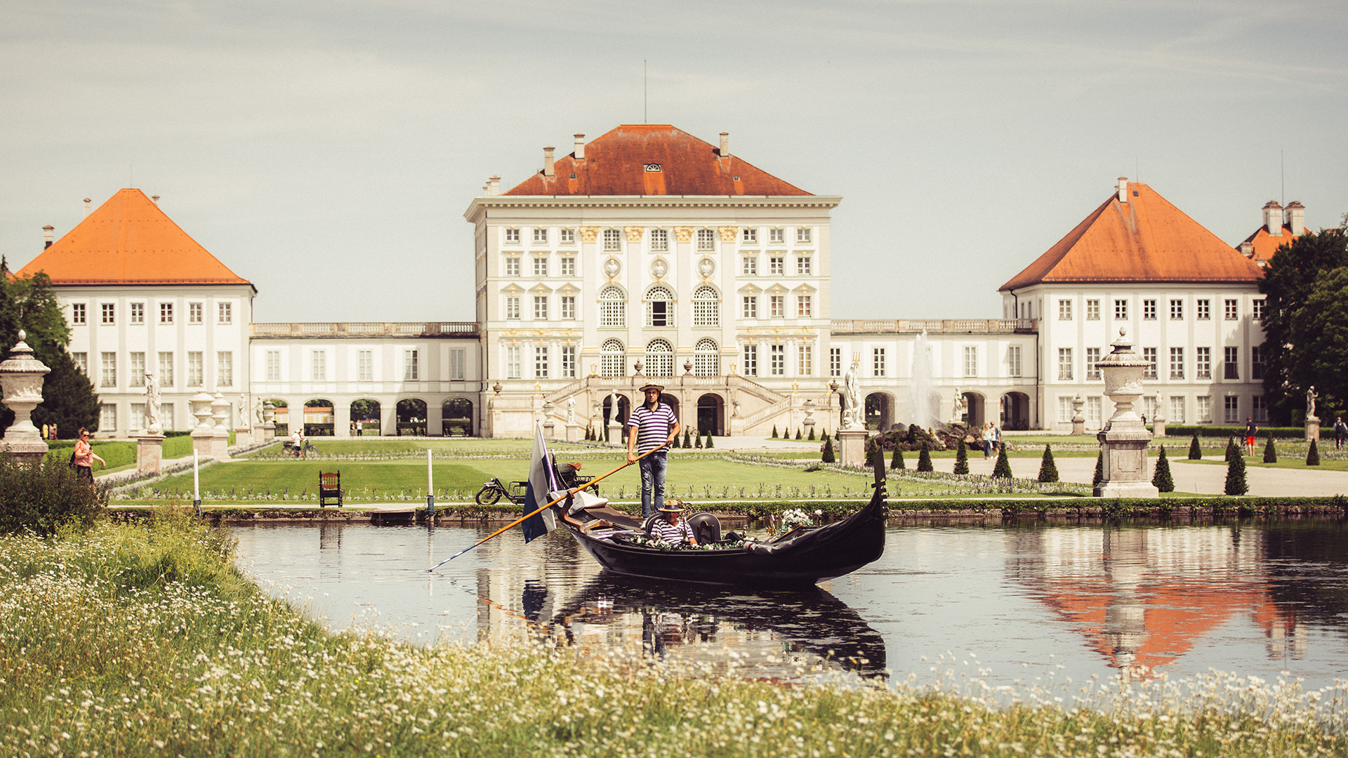 Gondelfahrt München - Nymphenburg