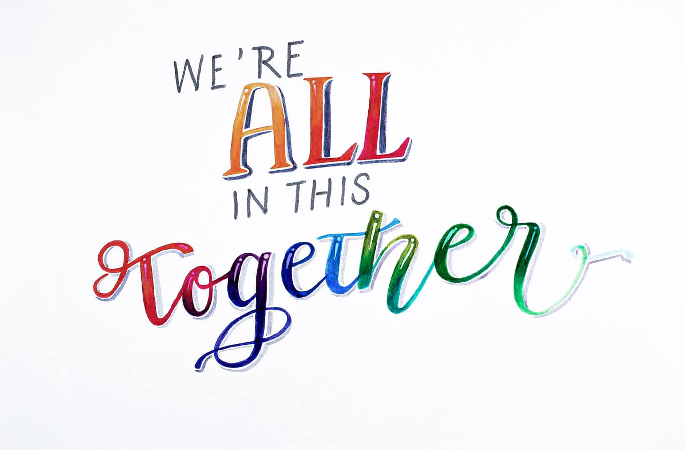 Handlettering Kurs für Fortgeschrittene Oberstaufen-Steibis (3 Std.)