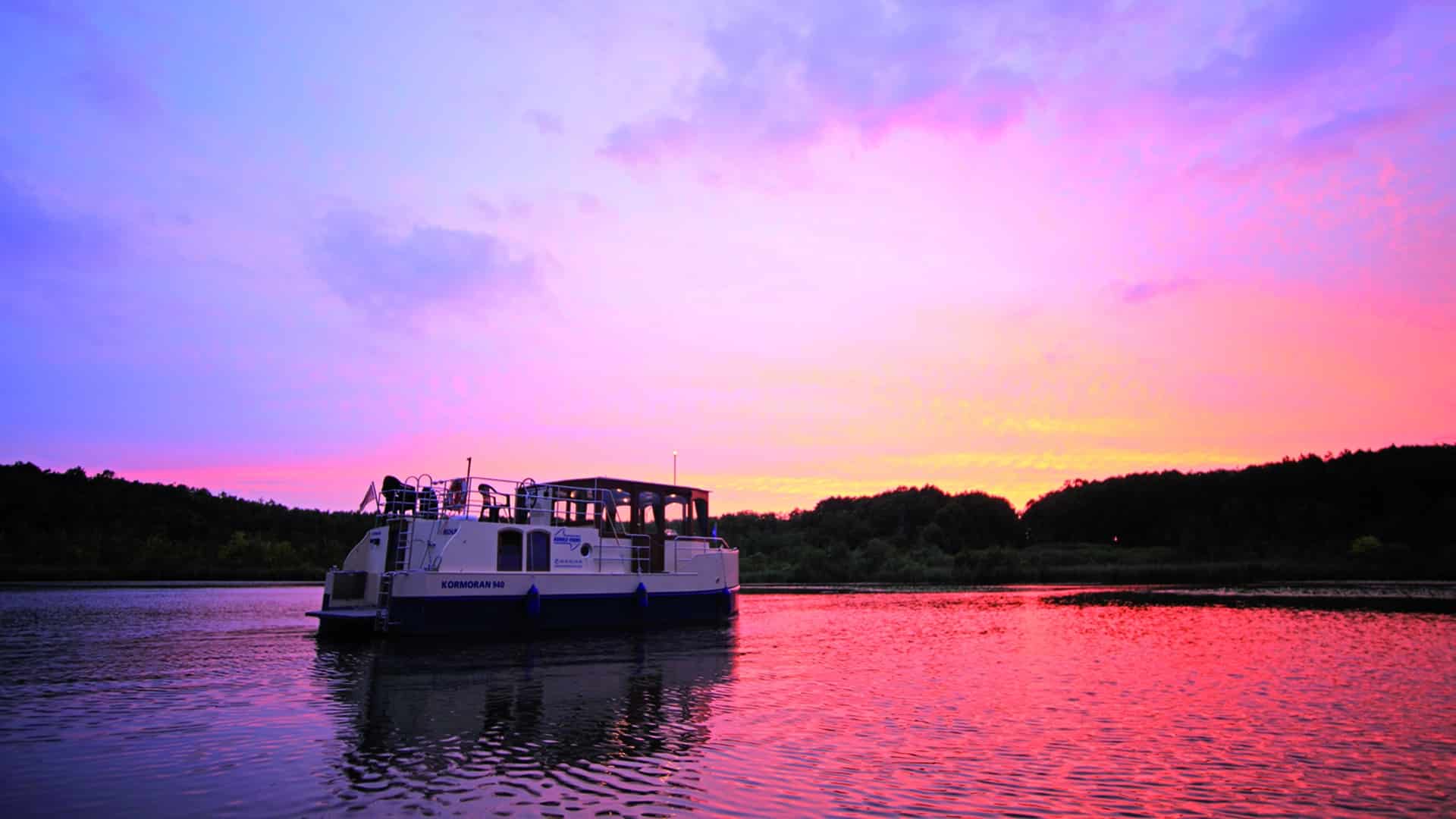 Hausboot-Übernachtung am Zeuthener See für 5 (4 Nächte)