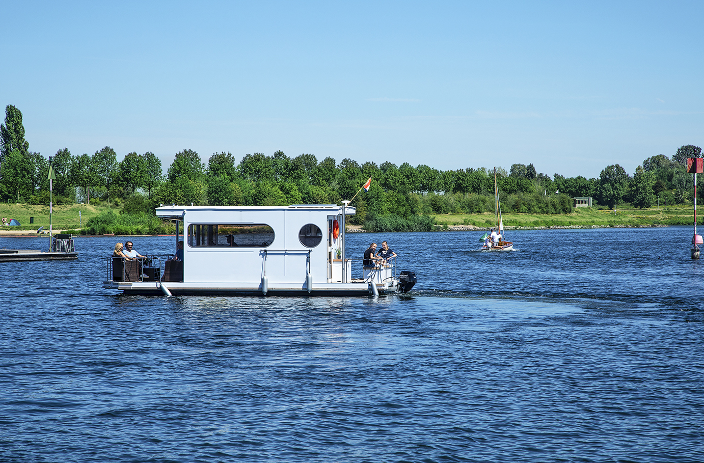 Hausboot mieten auf der Maas (3 Nächte)