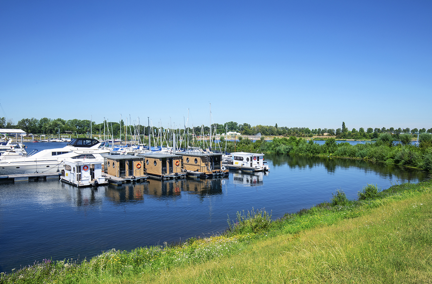 Hausboot mieten auf der Maas (4 Nächte)