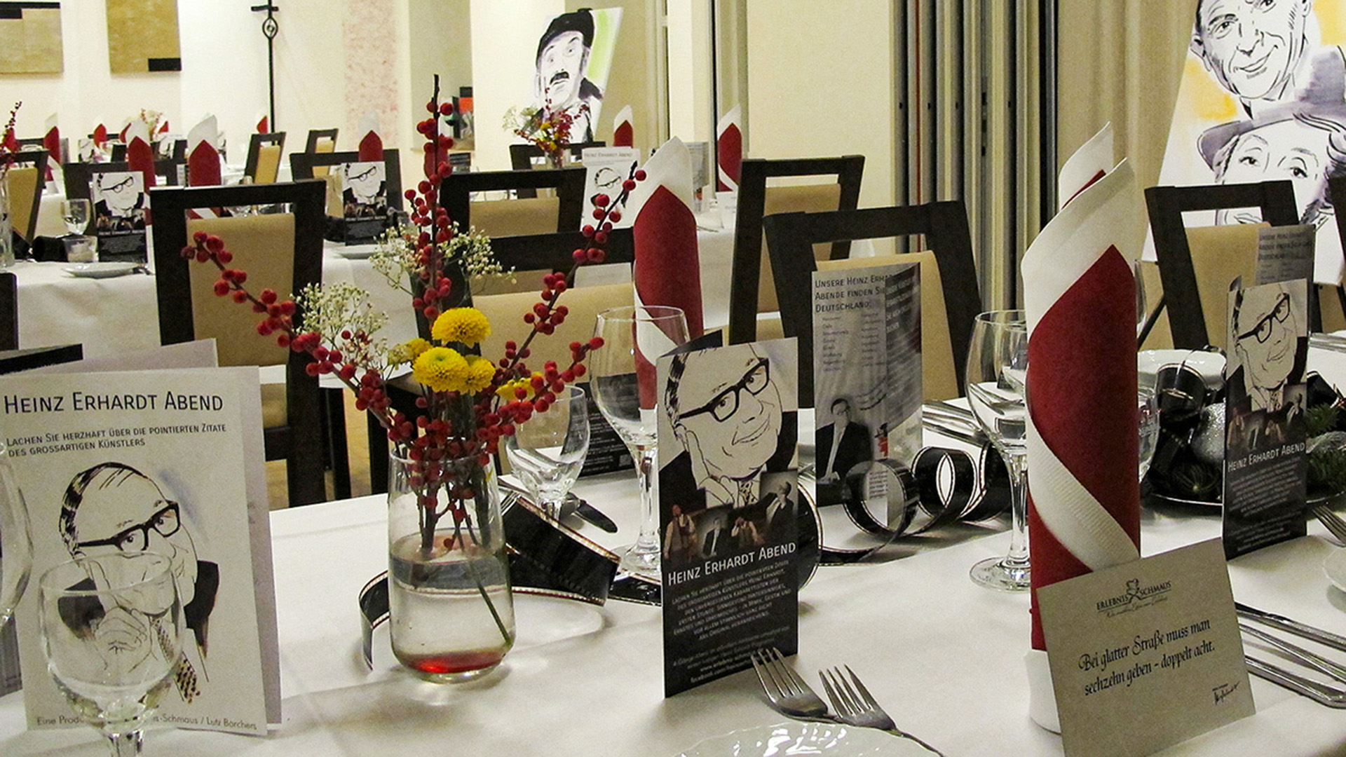 Heinz Erhardt Kabarett-Dinner Ingolstadt