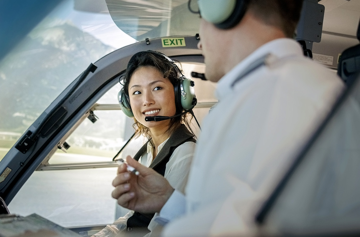 Hubschrauber selber fliegen Hörselberg- Hainich (30 Min.)