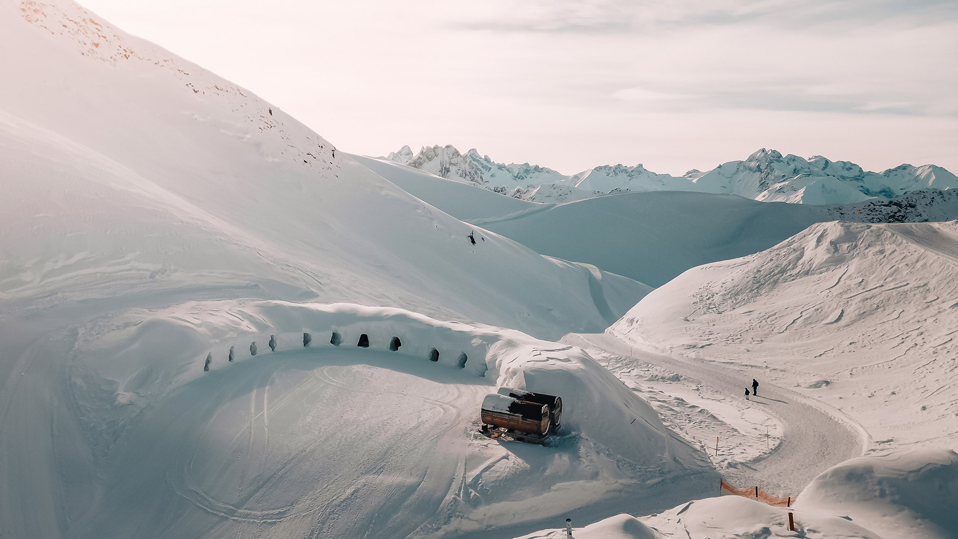 Iglu Übernachtung Oberstdorf mit Käsefondue (Fr-Sa)