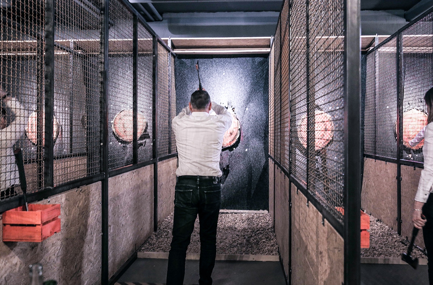 Indoor Axtwerfen und Messerwurf in Weiterstadt für 2 (ca. 2 Stunden)