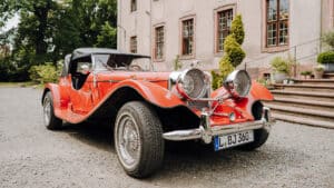 Jaguar Oldtimer fahren Brandis