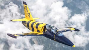 Jet Fliegen L-39 in Sion