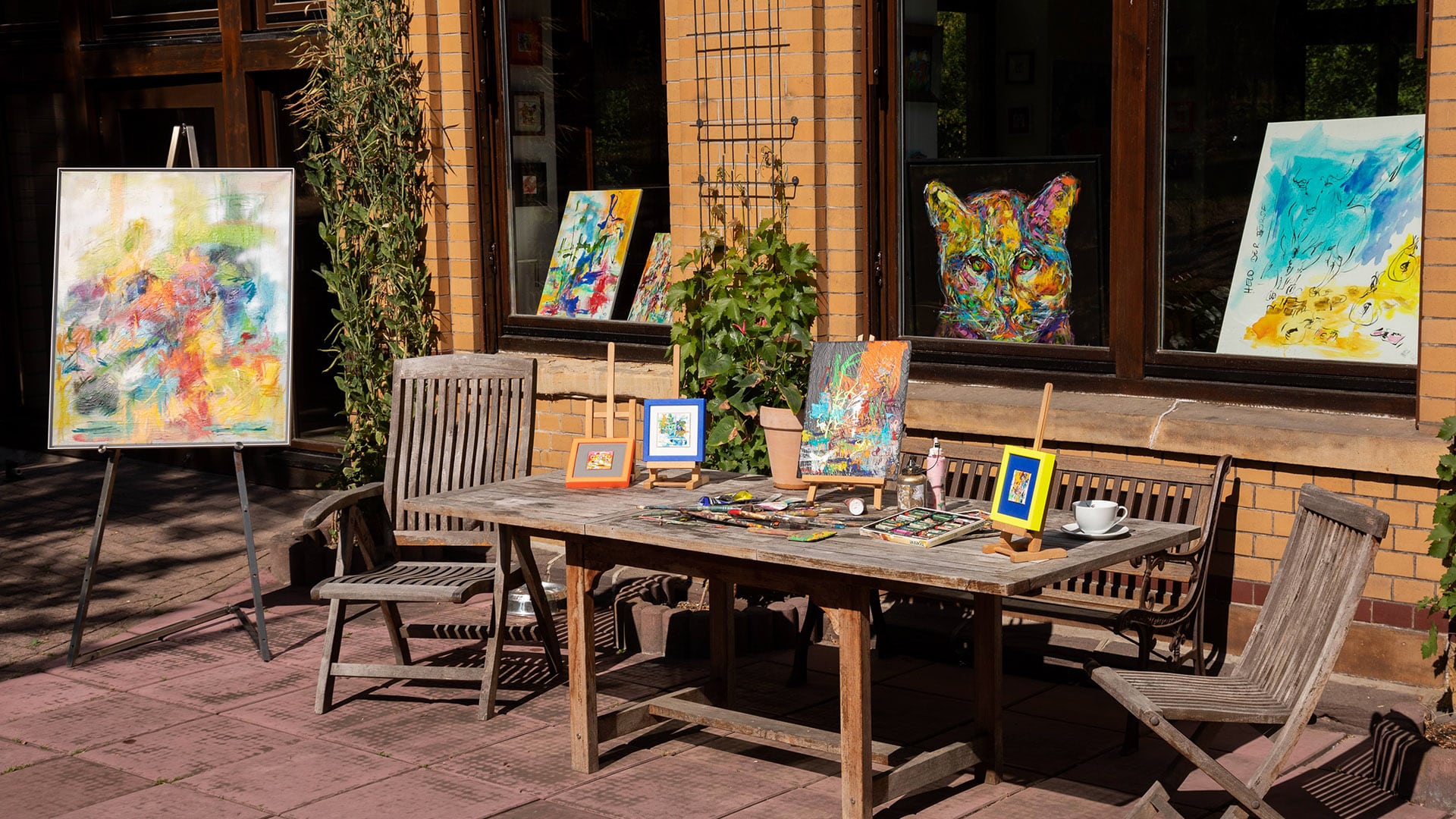 Keramik bemalen Waltershausen