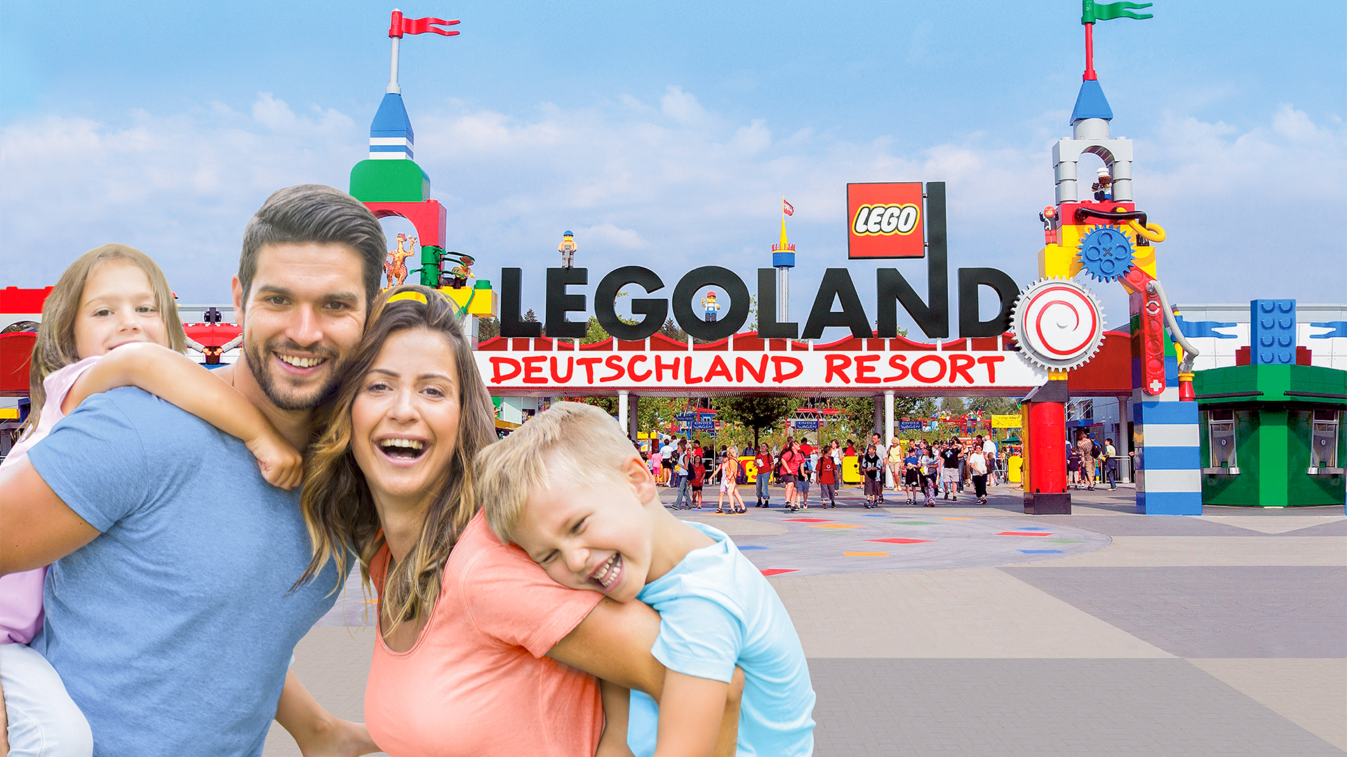 Kurzurlaub mit 2x 1-Tageskarten für das LEGOLAND® Deutschland Resort
