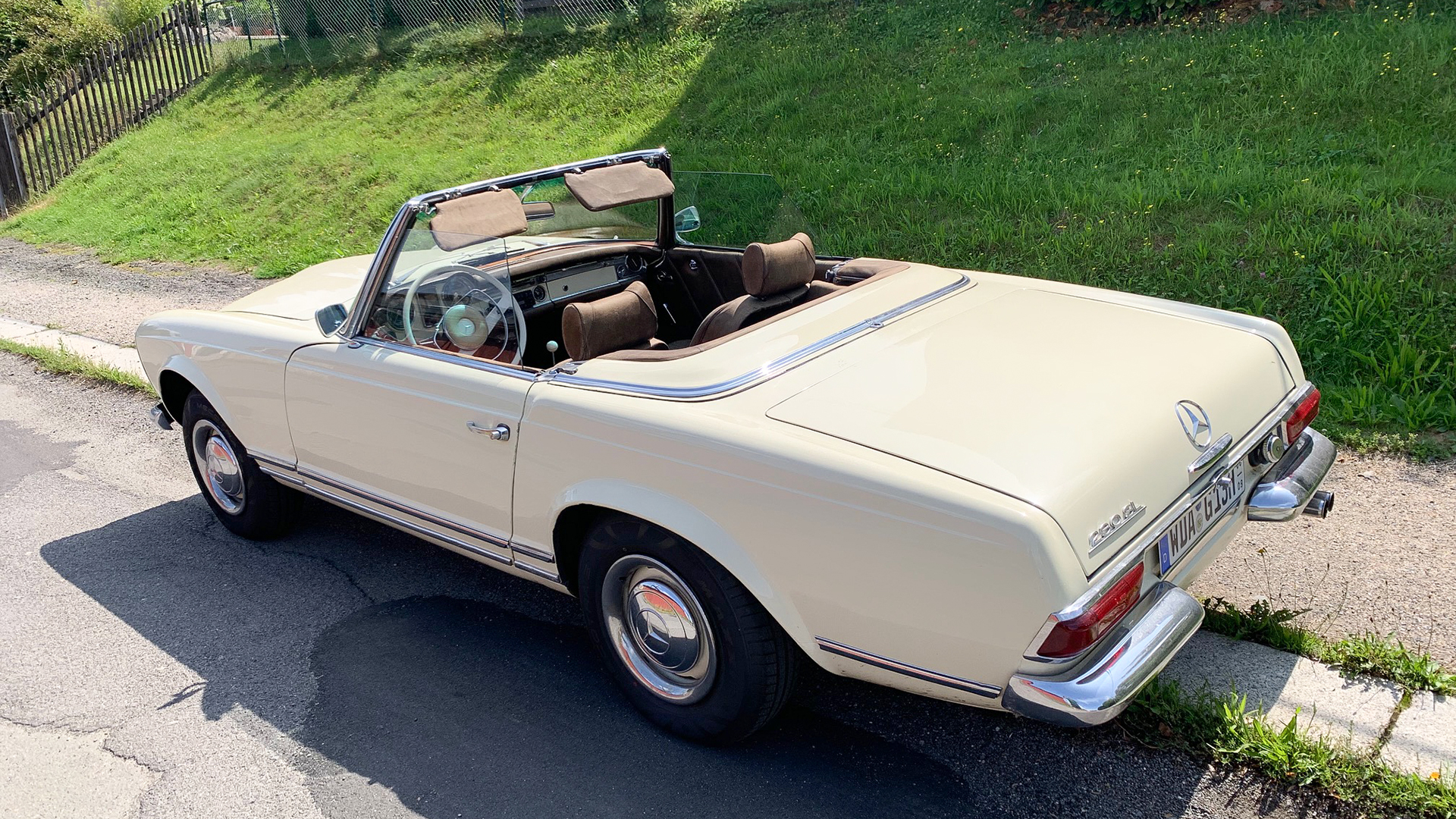 Mercedes Pagode 230 SL Cabrio fahren (4 Std.) Wenighösbach