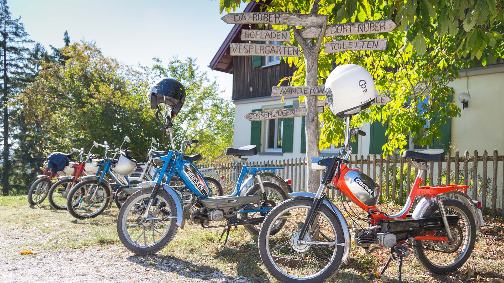 Mofa Tour Schwäbische Alb