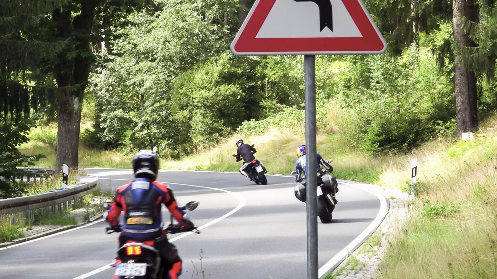 Motorradtraining Kurvenfahrt Altenburg