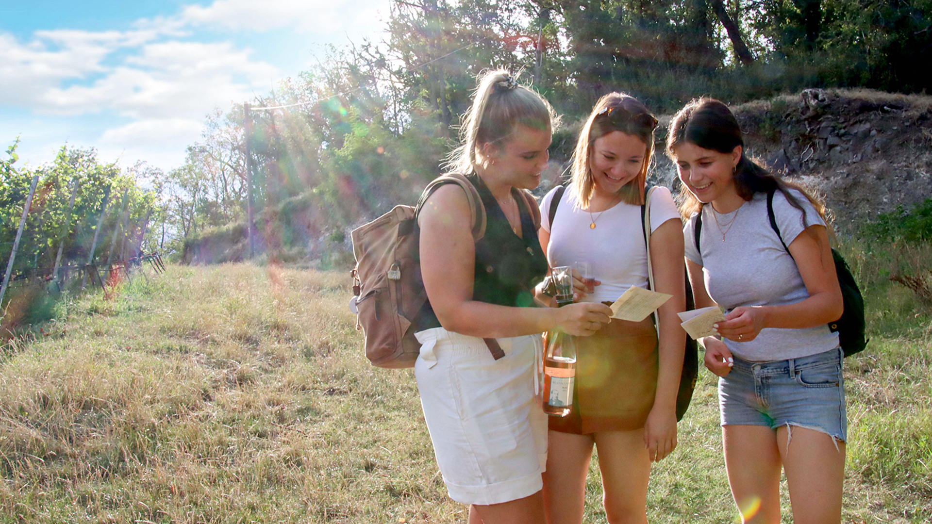 Outdoor Escape Gruppe - Anfänger "In Vino Veritas" Ihringen