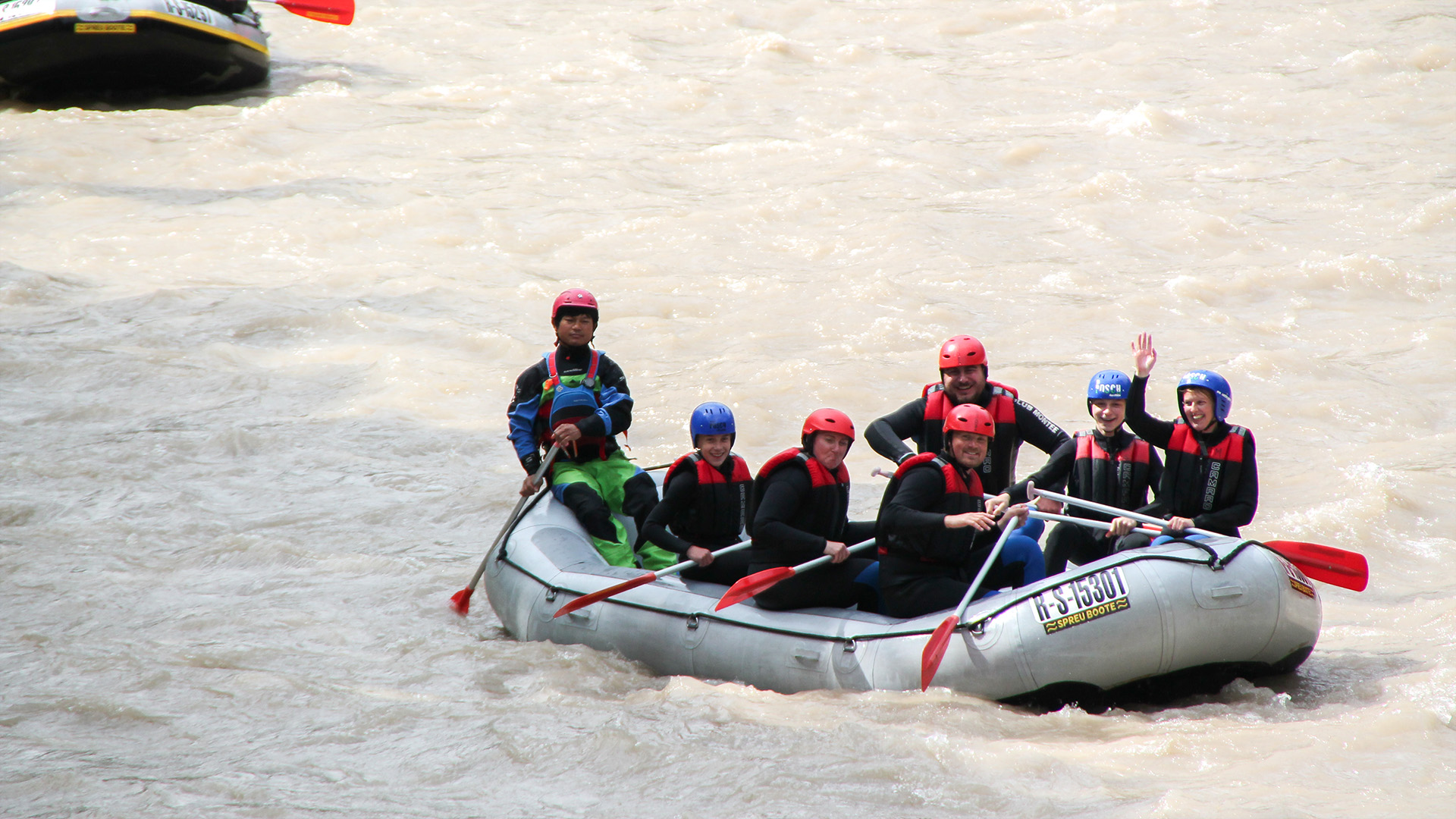 Rafting Tour in Schneizlreuth (1/2 Tag)