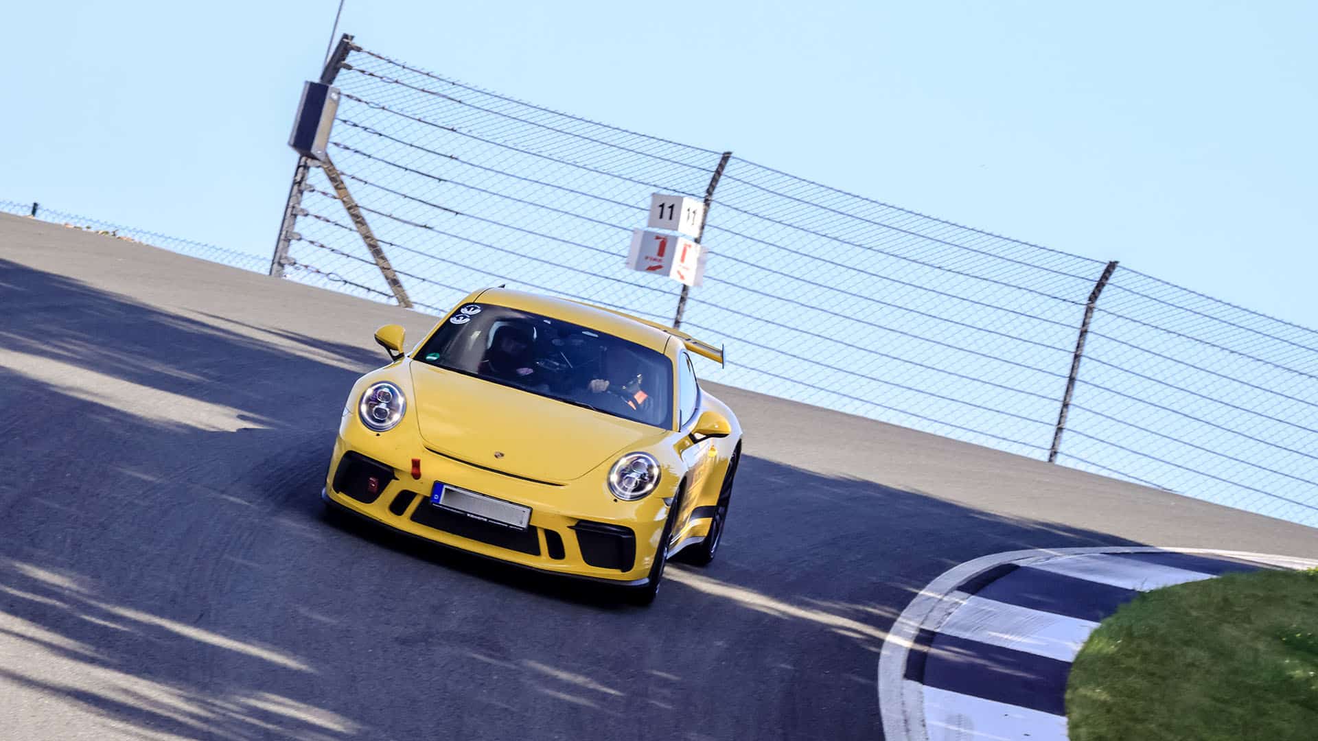 Rennstreckentraining Porsche GT3 Clubsport Oschersleben
