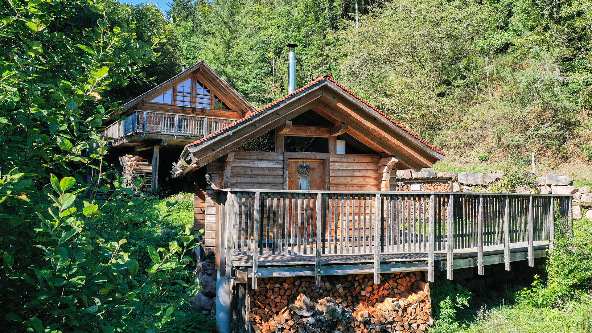 Romantikurlaub Hütte mit Vesperkorb Schwarzwald für 2 (2 Nächte)