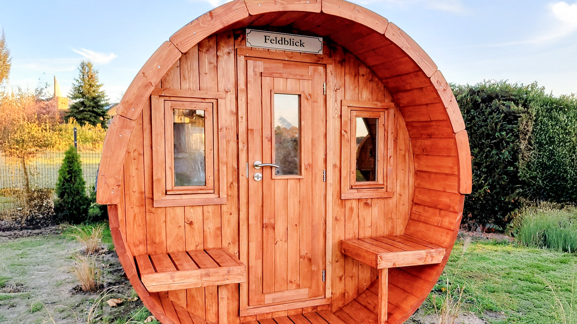 Romantikurlaub im Fass nahe Spreewald für 2 (3 Nächte)