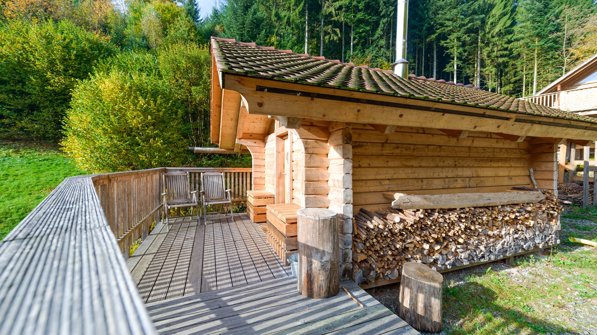 Romantikurlaub in der Blockhütte Schwarzwald für 2 (2 Nächte)