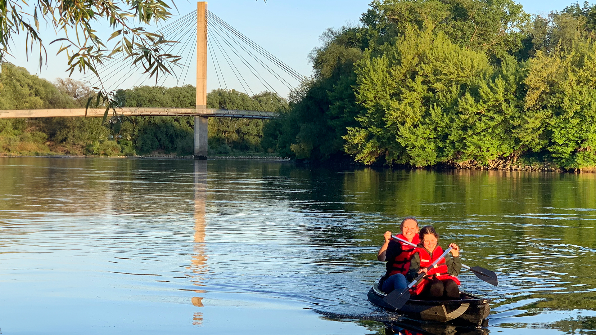 Romantische Kanu Abendfahrt für 2 (5 Std.)