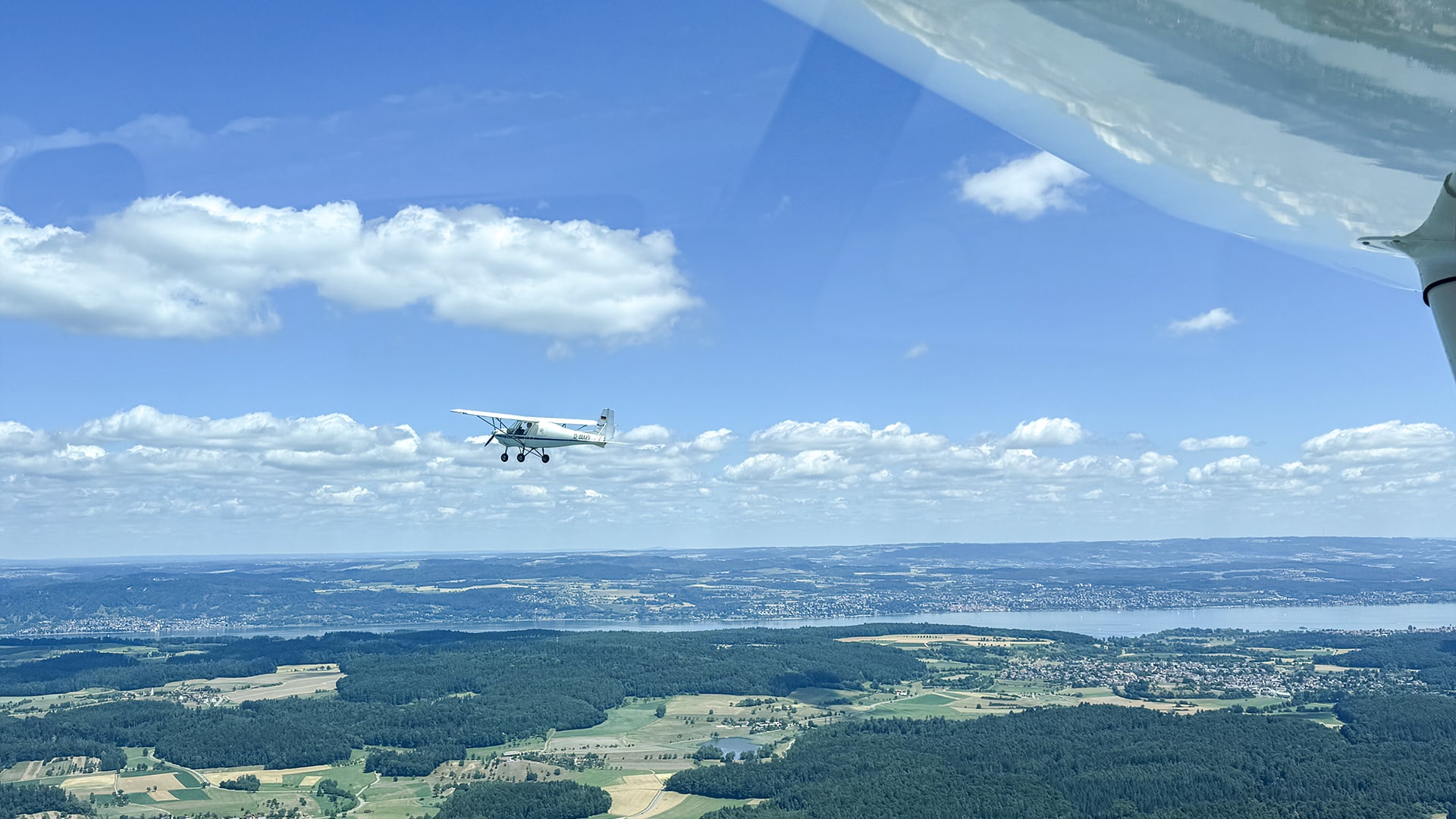 Rundflug Ultraleichtflugzeug Raum Bodensee (2 Std.)