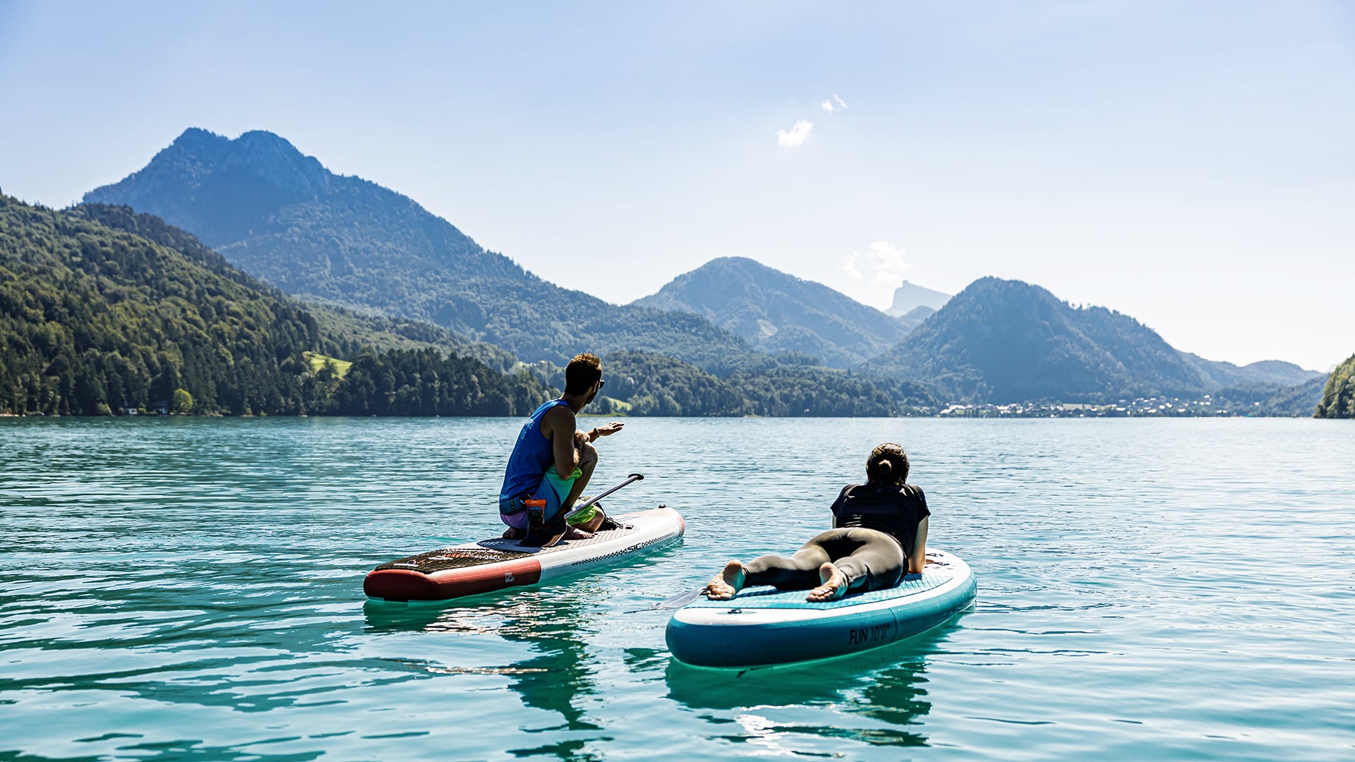 SUP Privatstunde für 2 Innerschwand am Mondsee