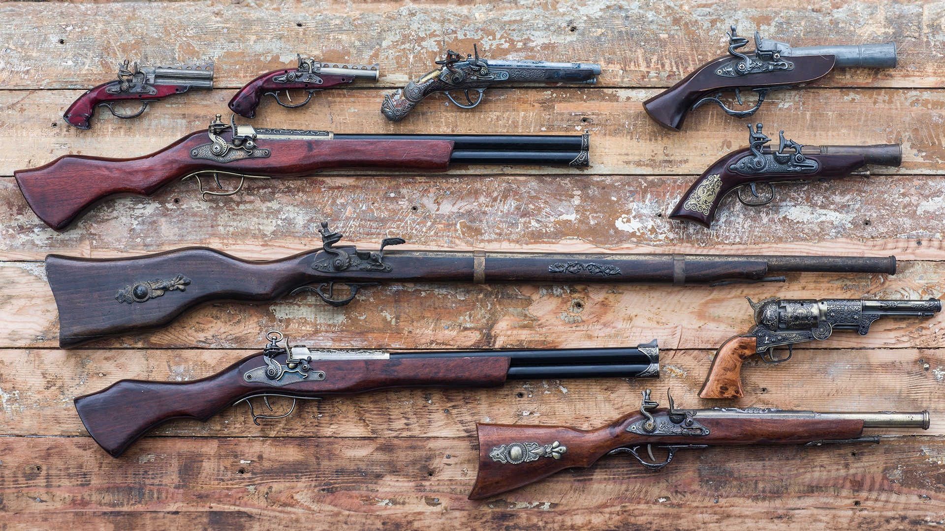 Schießtraining mit historischen Waffen Oberschleißheim