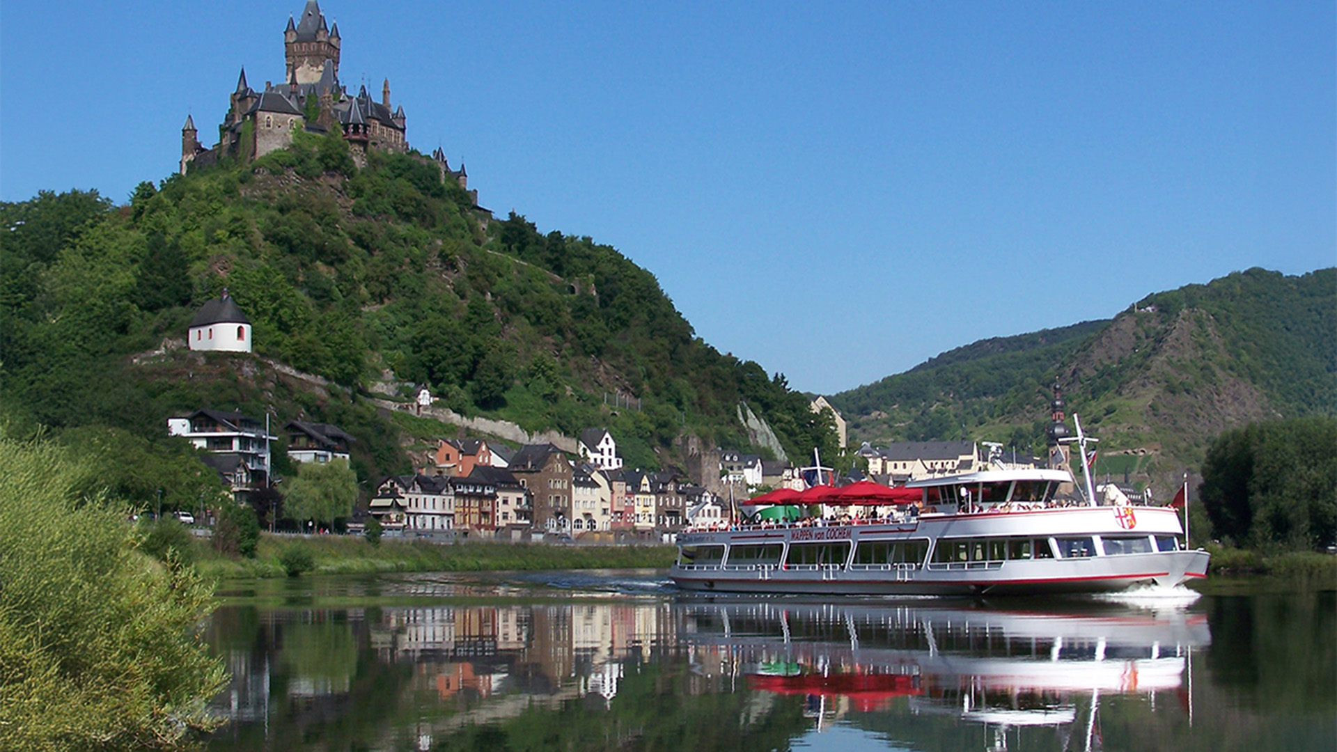 Schifffahrt mit Weinprobe und Burgführung Cochem
