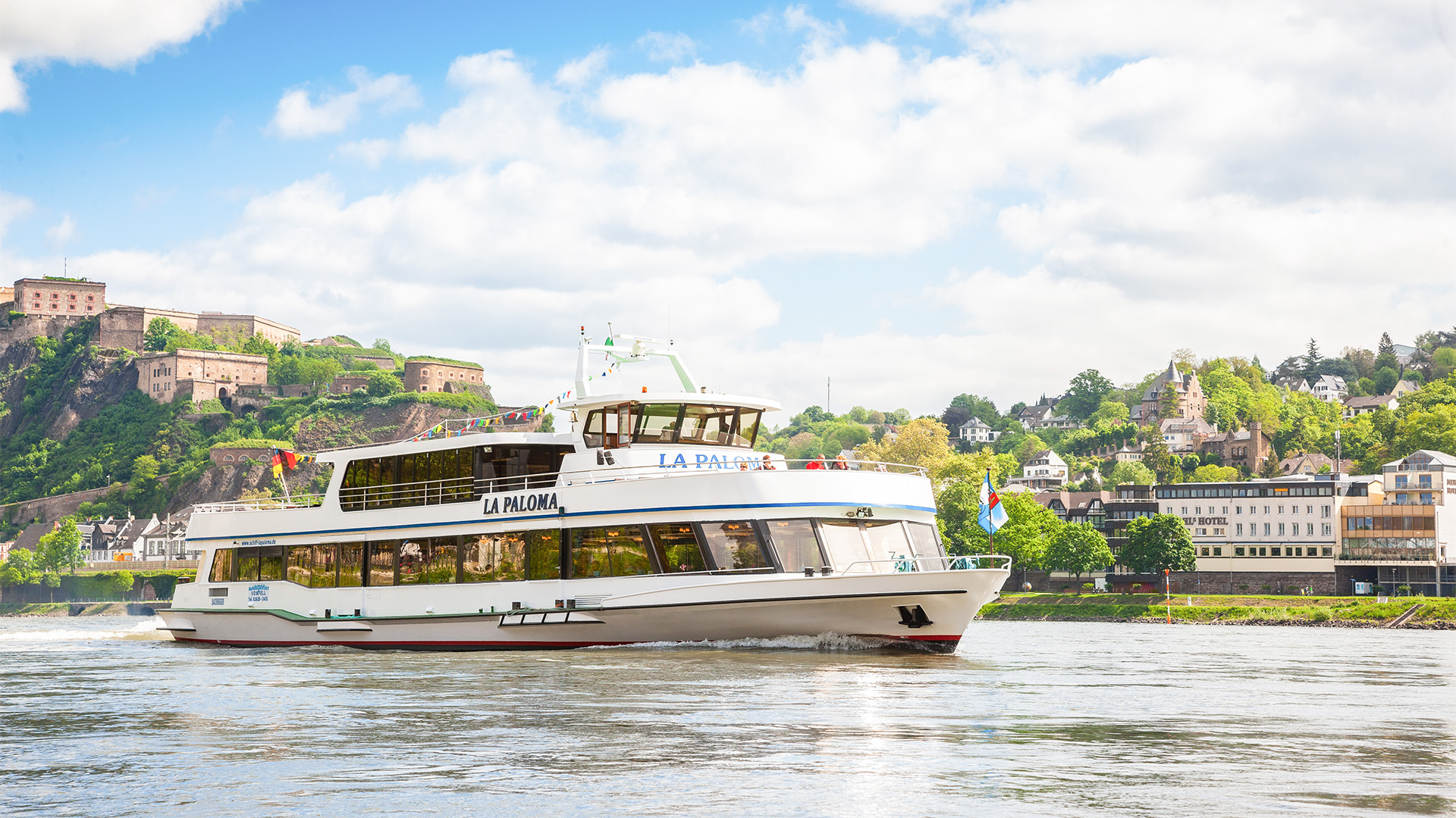 Schifffahrt zum Brauhaus Koblenz