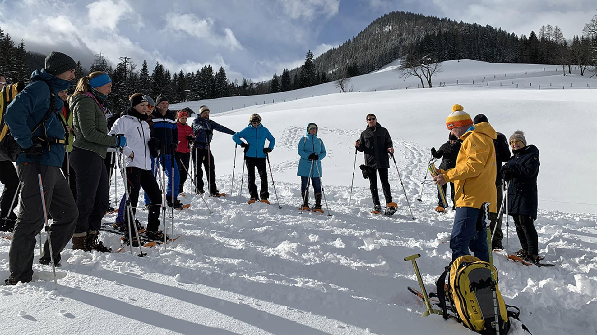 Schneeschuh wandern Lungötz im Lammertal