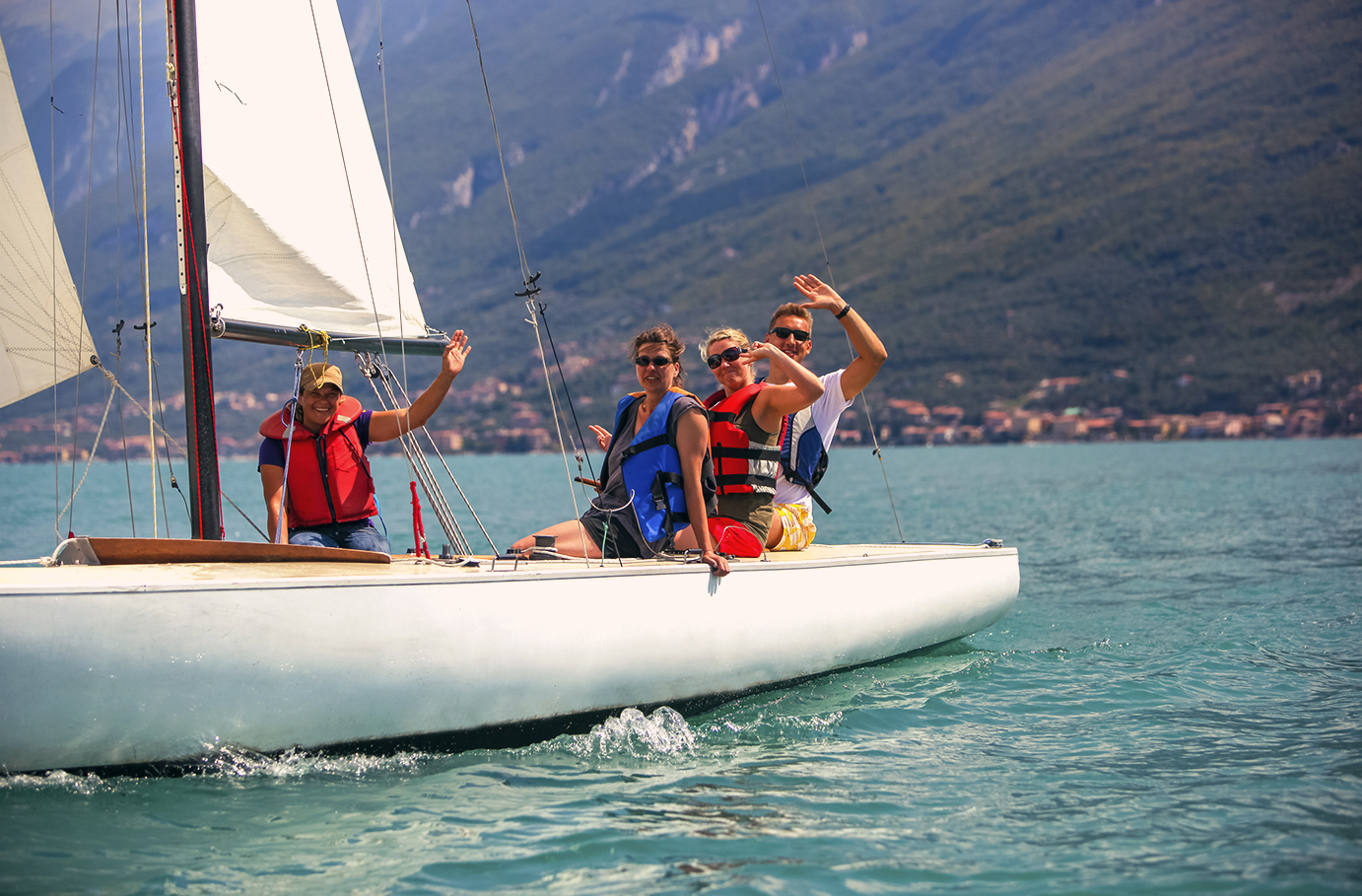 Segeltörn auf dem Gardasee für 2