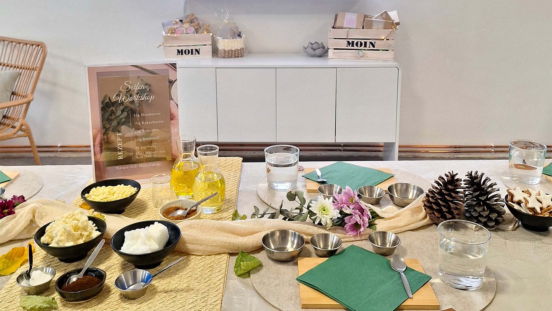 Seifen selber machen Hamburg