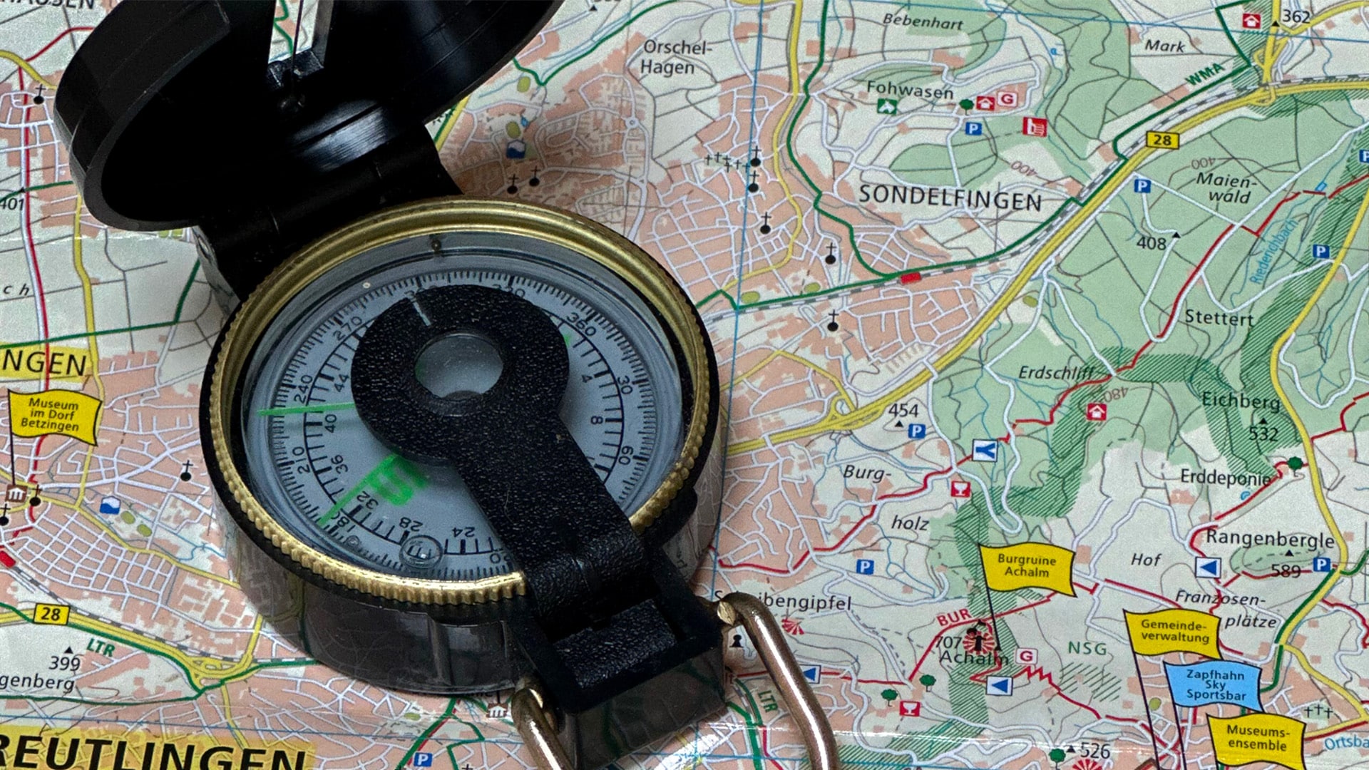 Survival Training Raum Stuttgart (Karten und Kompass lesen)