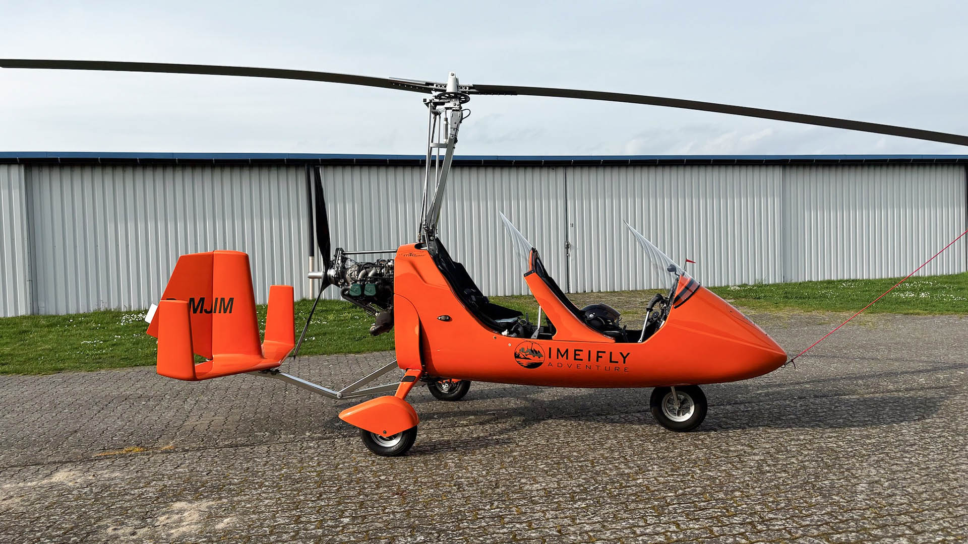 Tragschrauber Flug Rotenburg