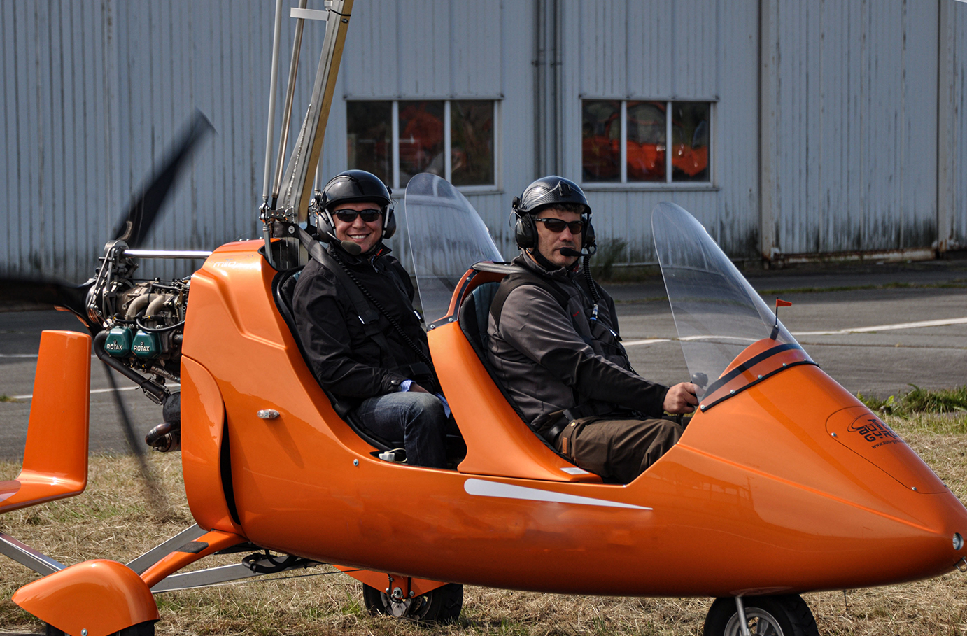 Tragschrauber selber fliegen Heist